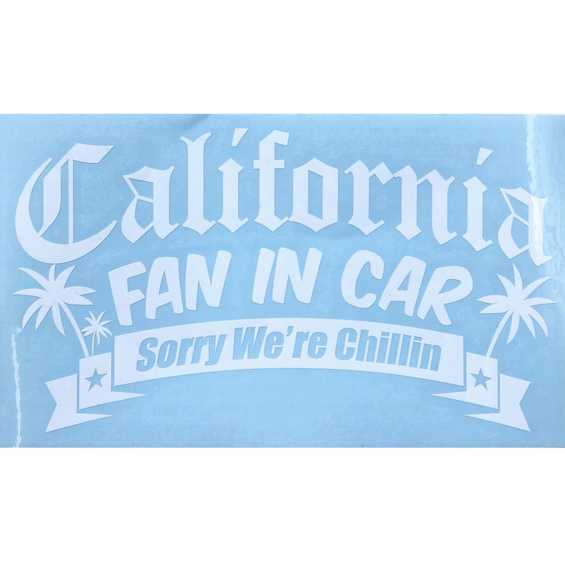 屋外・車OK カリフォルニア ステッカー California 西海岸 ホワイト 