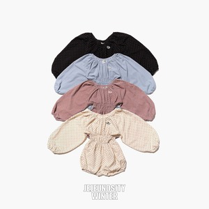 【即納】【JEJEUNOSITY】ロオンワンピーススーツ クリーム 80〜120cm　 2025 WINTER 韓国子供服