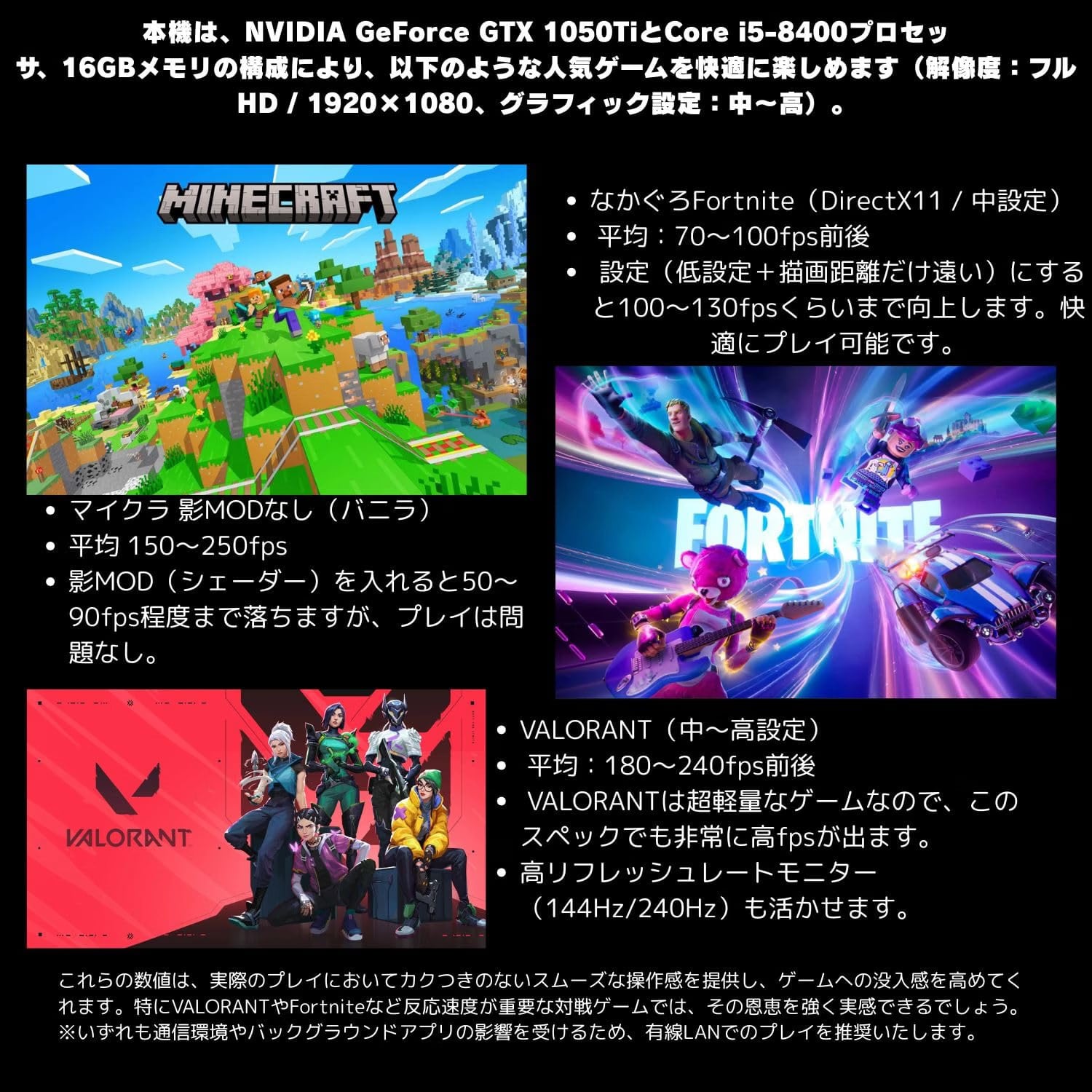 整備済み品】WaffleMK ゲーミングPC デスクトップ Core i5-8400 GTX