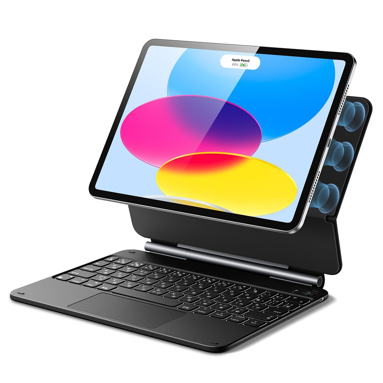 ESR iPad A16 ケース キーボード付き 第11世代 2025/第10世代用の マジックキーボード 磁気吸着 Rebound