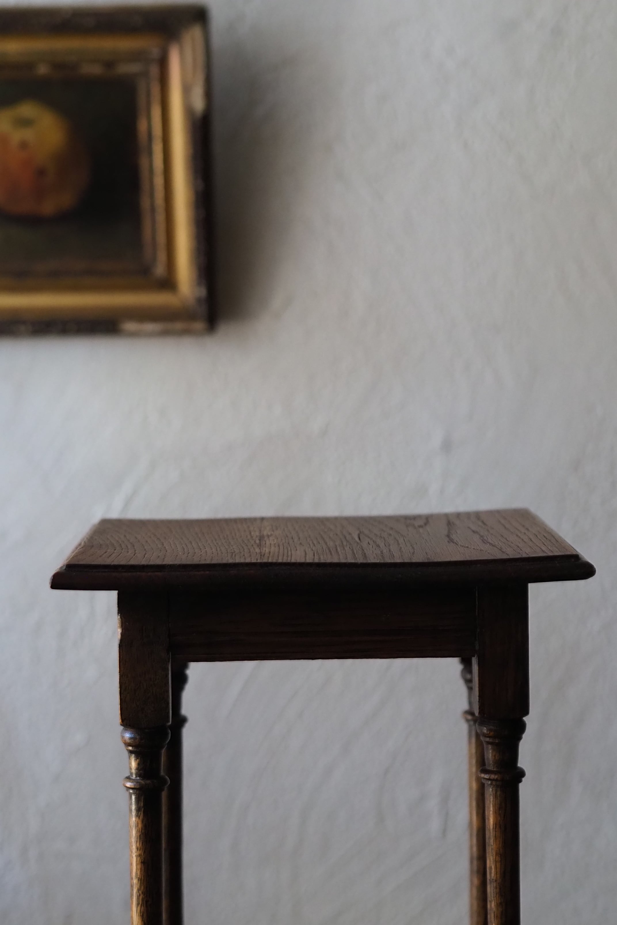 オーク展示台-antique oak display stand | アンティーク.ヴィンテージ