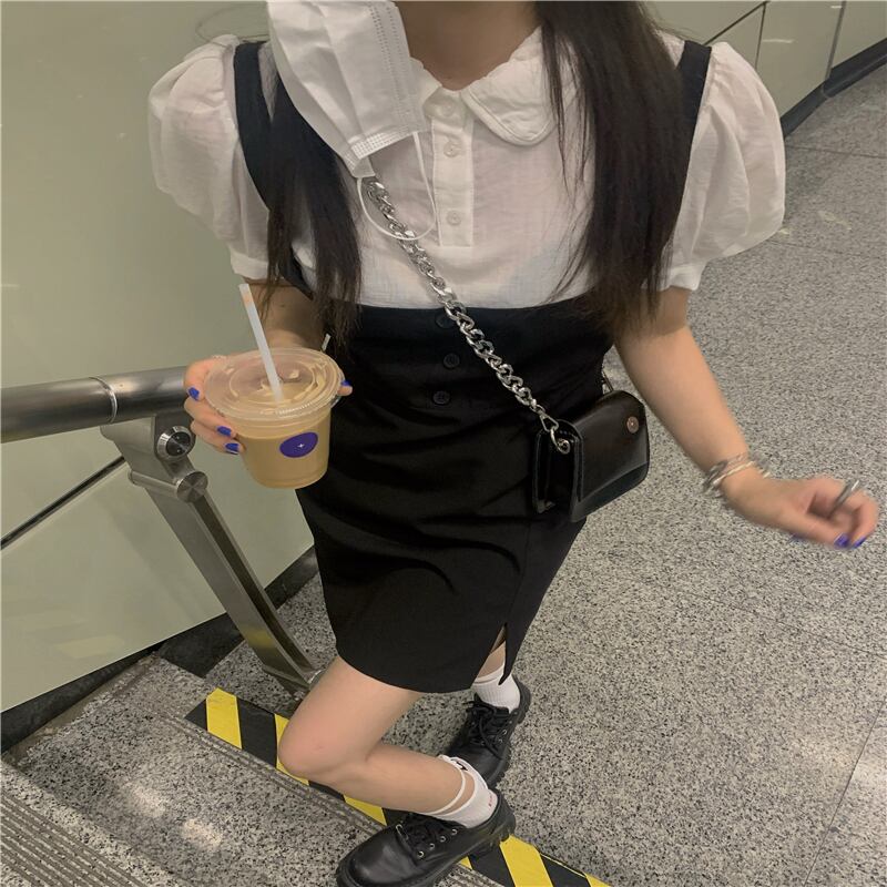 ブラックドレス シャツ クレセントシティ10115278160