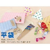 カクケイ 袋工房 紙平袋 クローバー5号 200枚パック 116幅×170高 フ-905