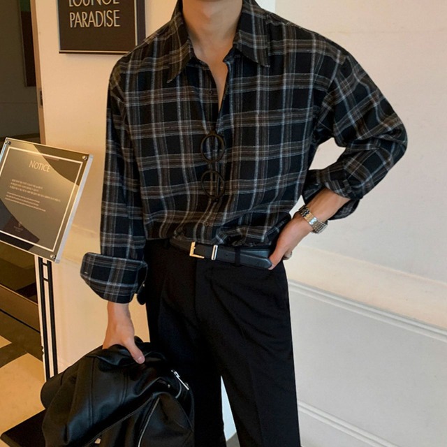 Casual Checkered Shirt【L0310】