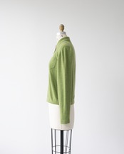〈Hermès〉Cashmere Collared knit