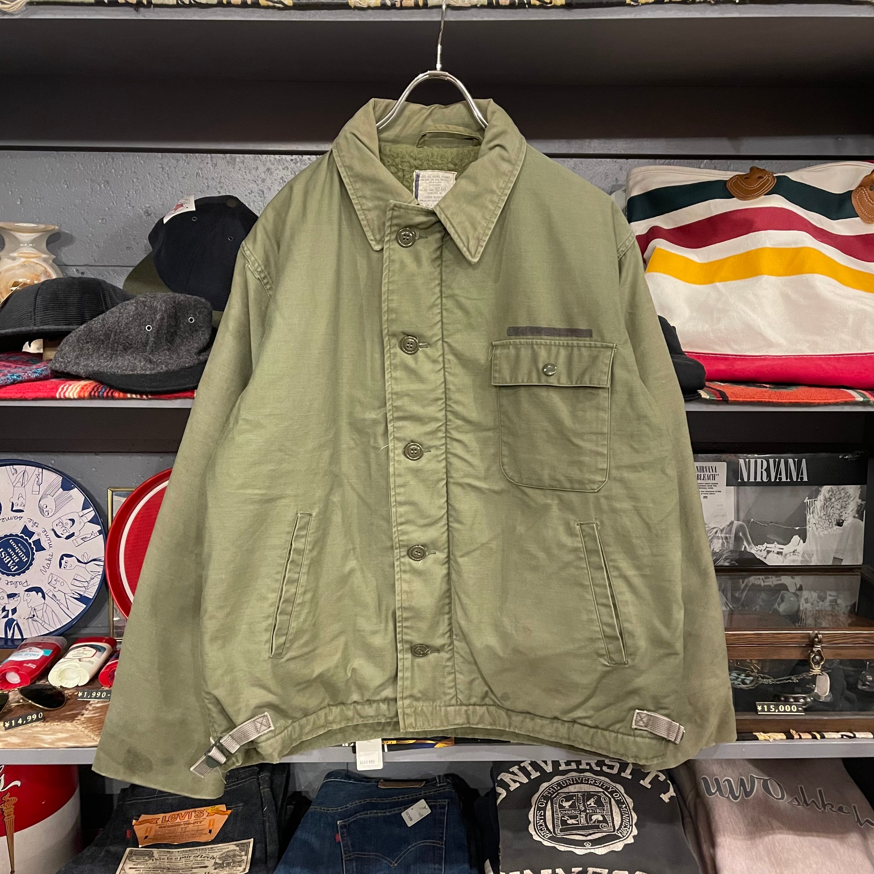 80s U.S.Navy A-2 Deck Jacket | VOSTOK