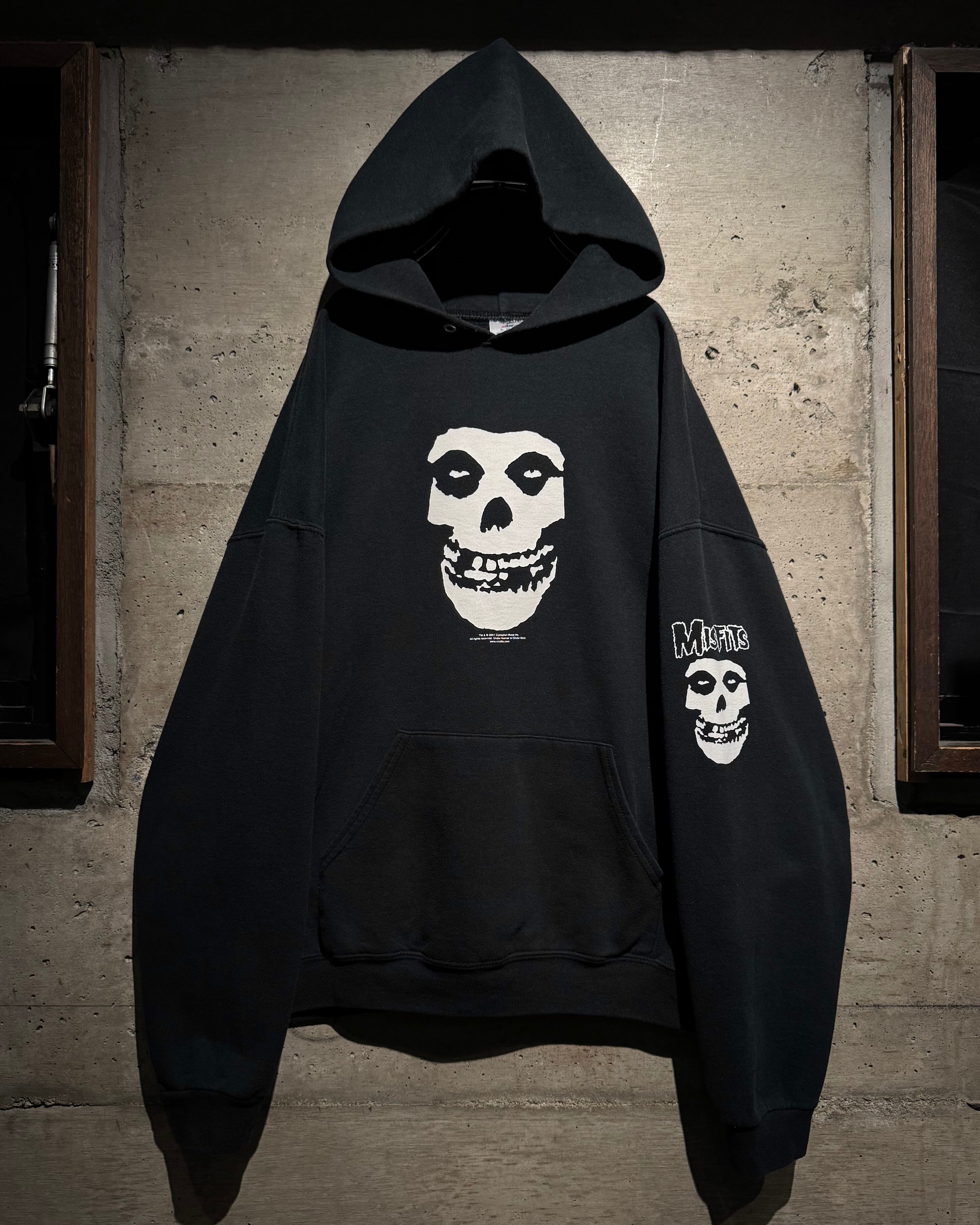 Caka】00's “The Misfits”Vintage Loose Zip Up Hoodie | Caka(カカ