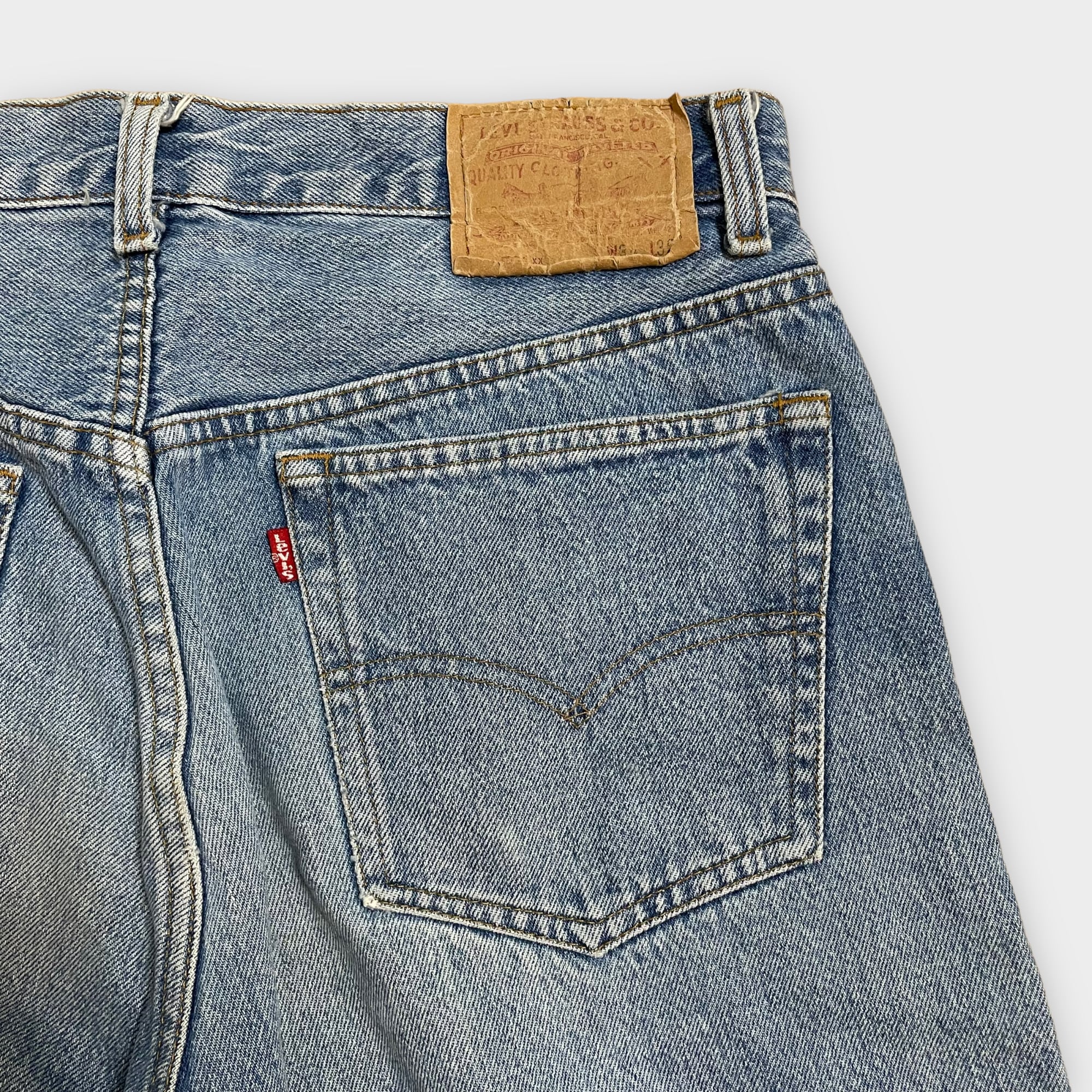 LEVI'S】80s USA製 デニム ジーパン ジーンズ 501xx W34 ボタン裏刻印