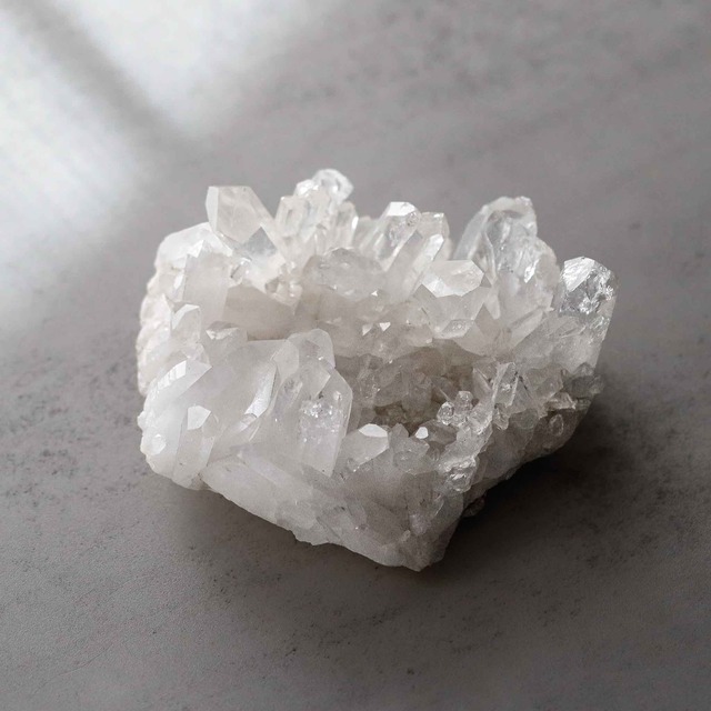 スカルドゥ産ヒマラヤ水晶クラスター 5200 【送料無料】｜Skardu Himalayan Rock Crystal