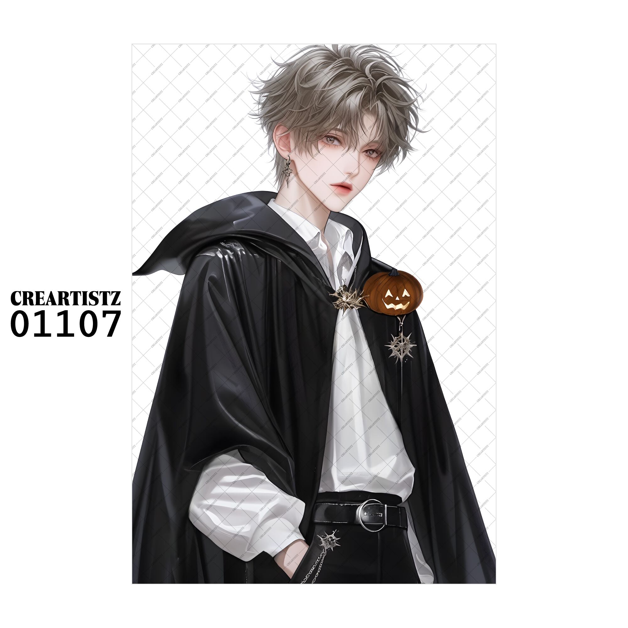 01107 ボーイ クール オリジナル ペーパー/ステッカー 4枚セット CREARTISTZ