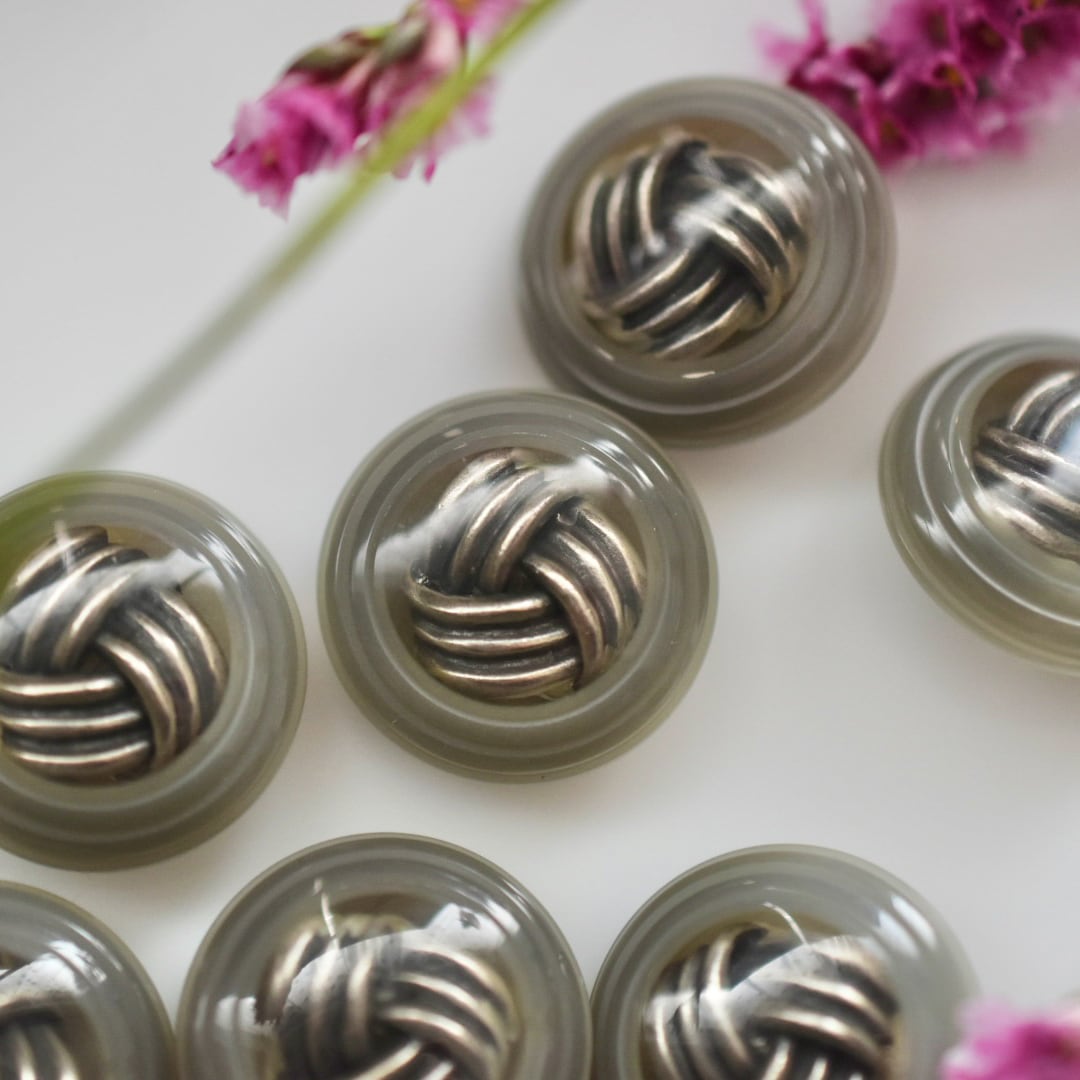 シルバースパイラル×グレー 20㎜