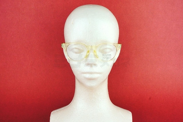 BJ CLASSIC クリア メガネ SHINBARI SH-P566 C-79 ボストン セルロイド クラシカル ヴィンテージ 芯張り BJクラシック 鯖江 日本製 正規品-5枚目