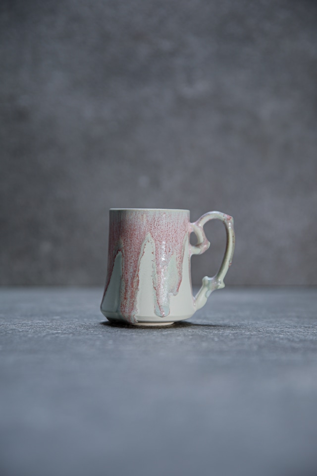 mug cup -melty red- S