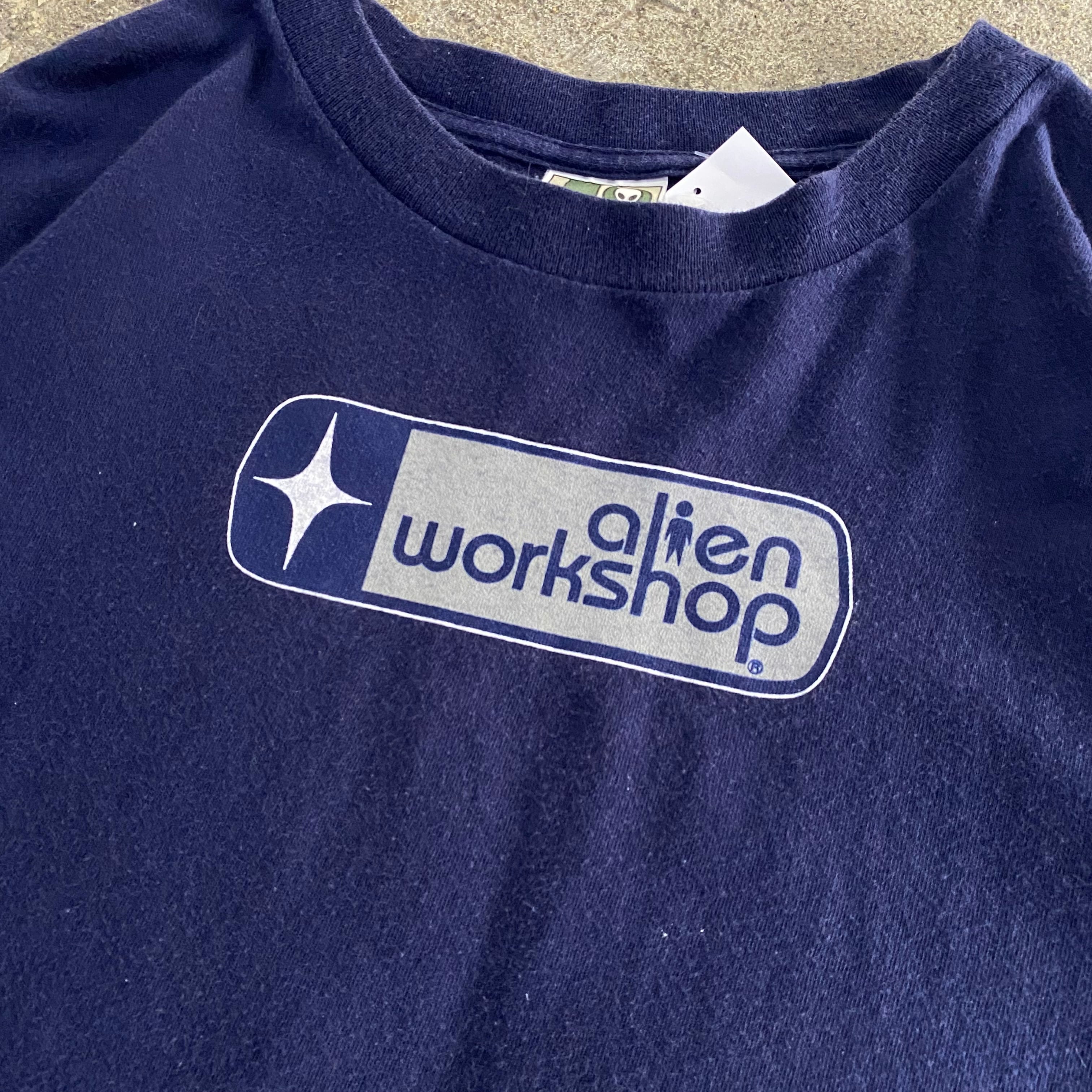 90s ALIEN WORKSHOPTシャツ 半袖カットソワ old skate | ヤマダウェブコム