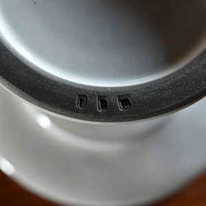 rpm /  高杯(たかつき)  平なり〈陶器・食器・お皿・コンポート・ケーキスタンド・ディスプレイ〉