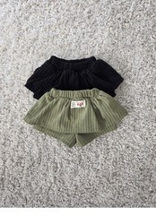 カラー / COLOR / チーズスカートパンツ / 韓国子供服 / キッズ / 26winter〖取寄〗*5~11号*