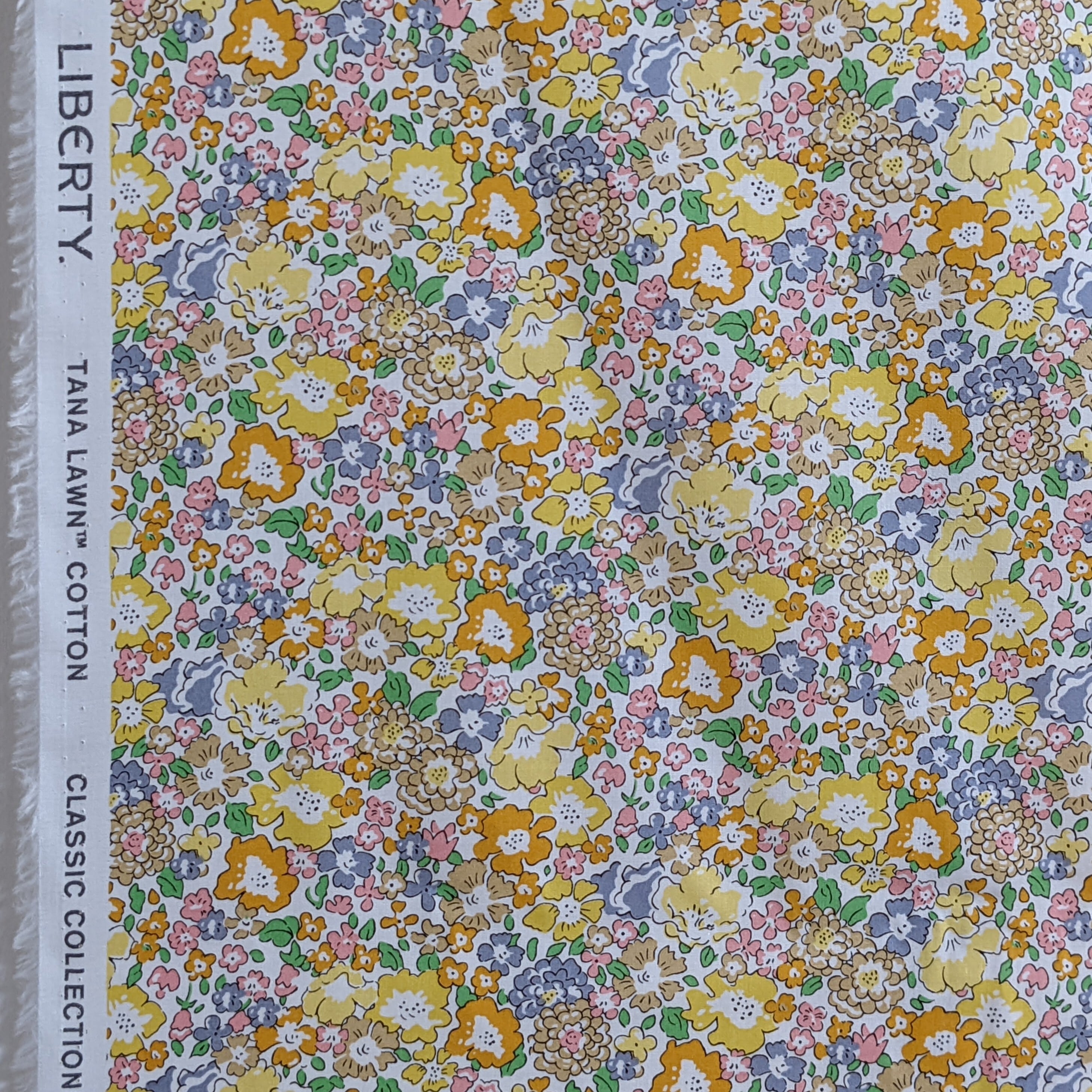 ◇輸入 リバティ LIBERTY タナローン Michelle Yellow ミシェル