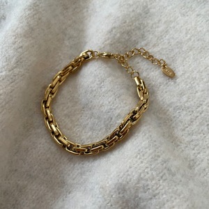 18KGP chain bracelet  B1107 （ブレスレット／ステンレス／316L）