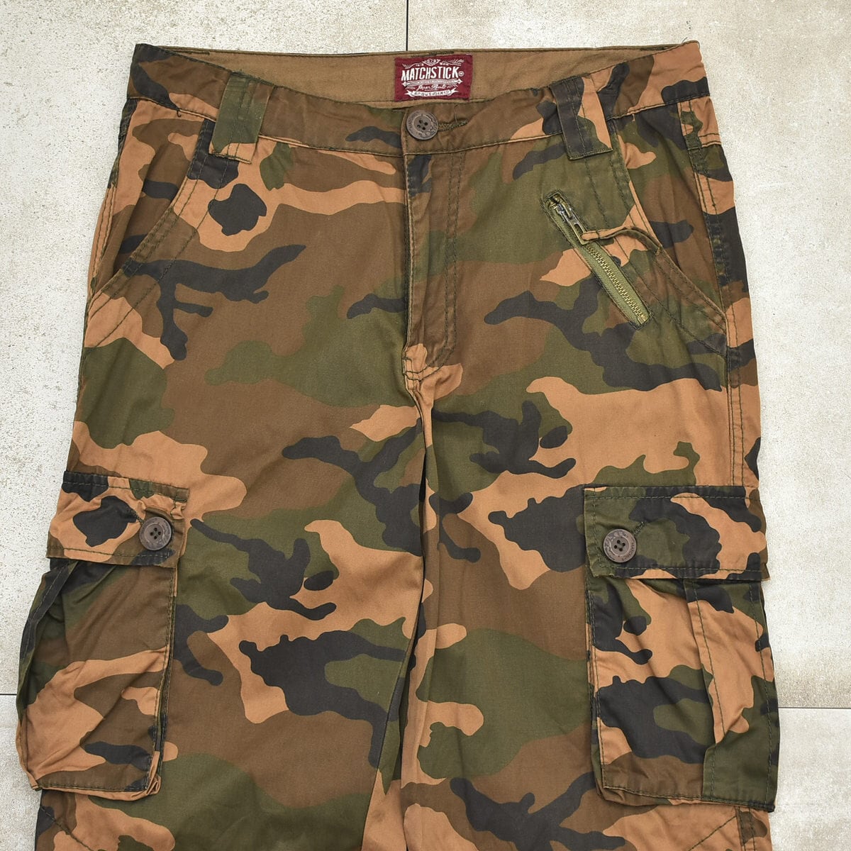 MATCHSTICK camouflage cargo pants | 古着屋 grin days memory 【公式
