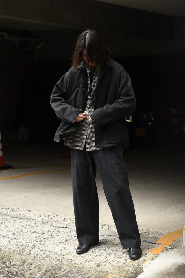 A.PRESSE / Vintage US NAVY N-4 Deck Jacket (Black)