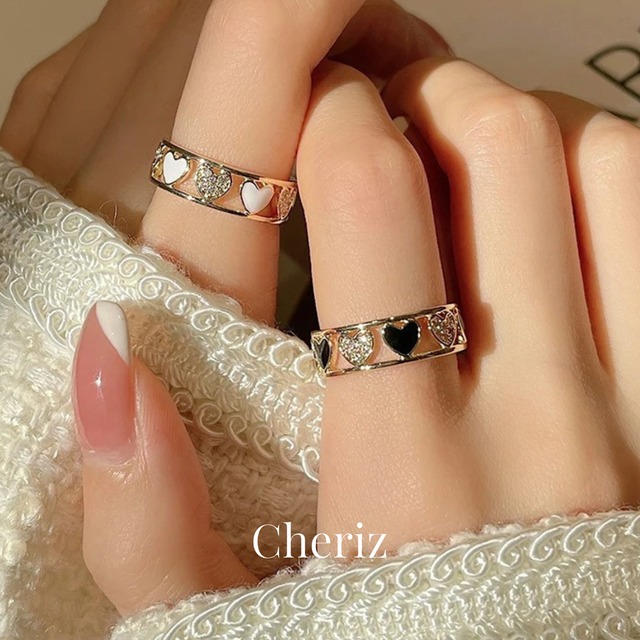 金属アレルギー対応 サージカルステンレス ハートジルコニアリング サージカルステンレス316L 金アレ対応 ゴールド K18 つけっぱなし 変色しない 錆びない