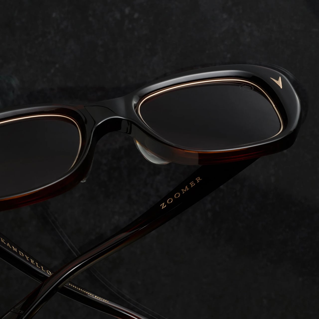 サングラス / RATS(ラッツ) / SUNGLASSES“ZOOMER”(CLEAR BROWN)(25'SPA