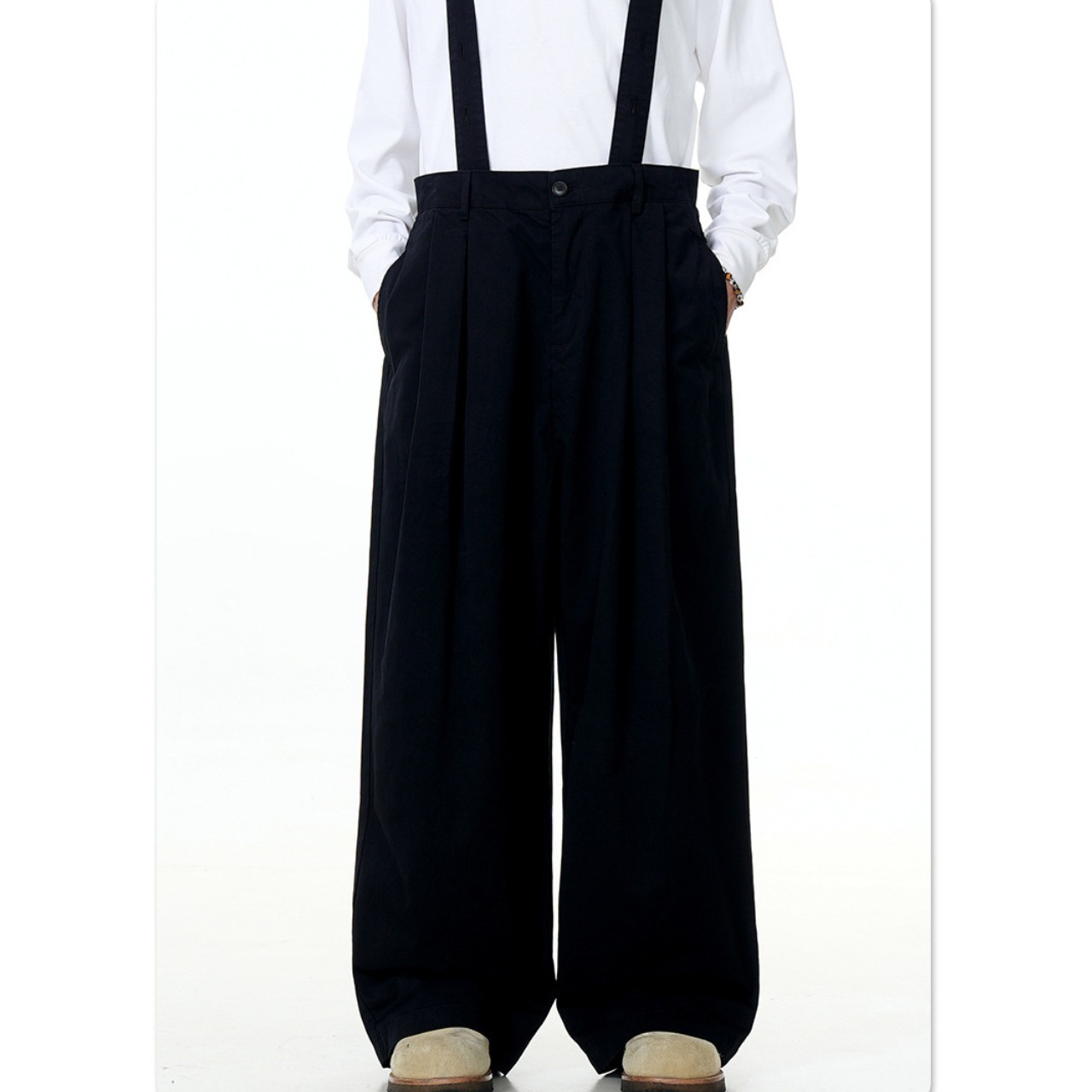 コットンツイルサスペンダーパンツ　TB1794・画像10