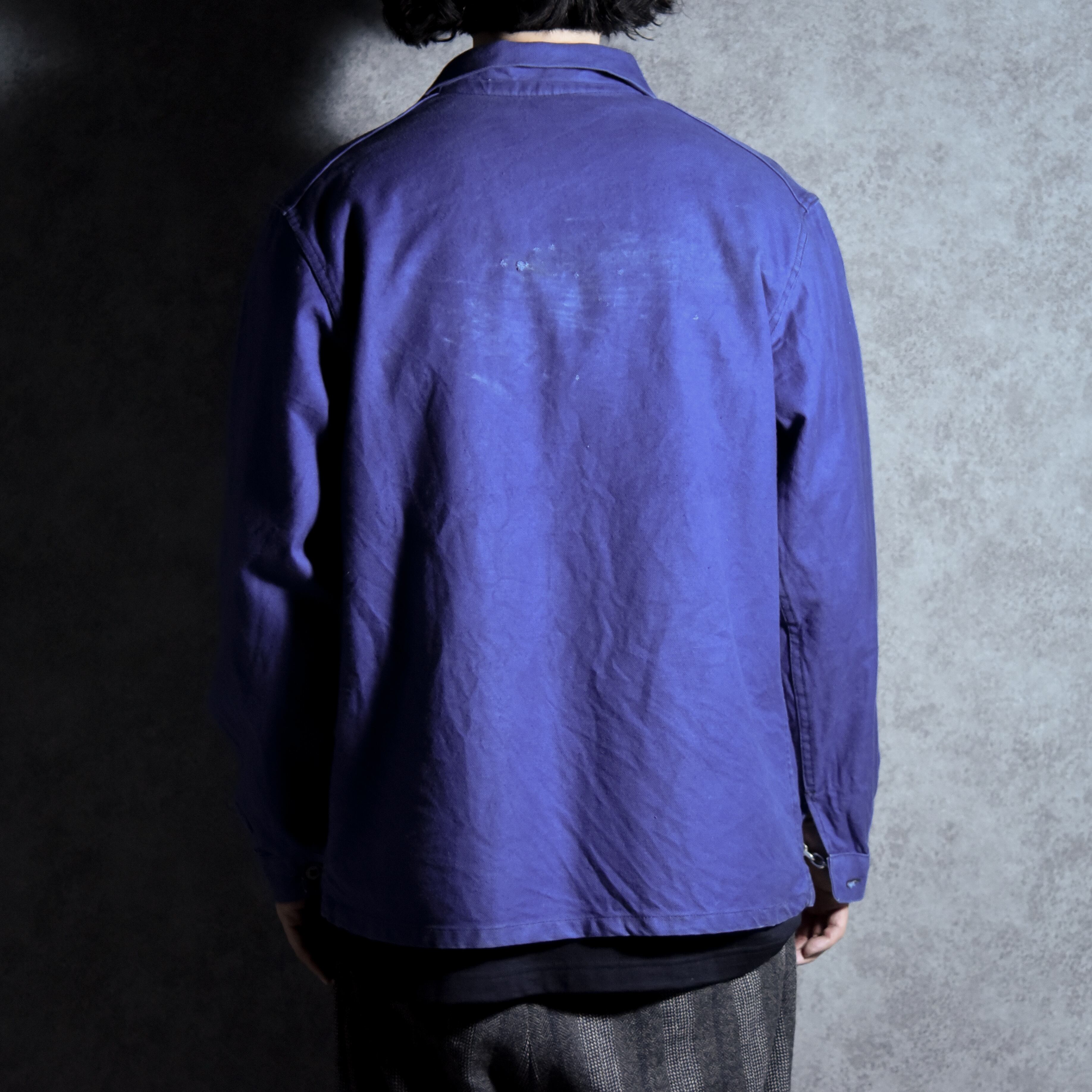 70-80s French Work Coverall Jacket フレンチワーク ツイル