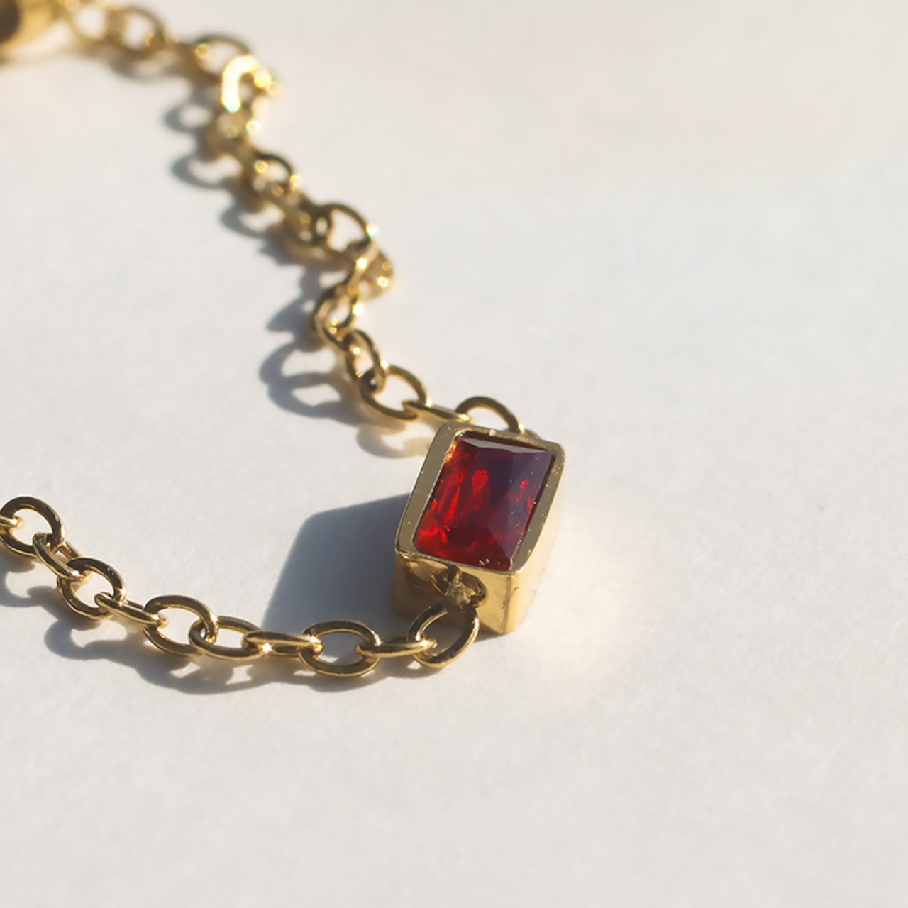 【ネコポス便】　リング スクエアカット ジルコニア スライドボール リング フリーサイズ 2160