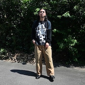 CHANGES(チェンジーズ)RAGLAN SLEEVES L/S TEE MULTI カジュアルスタイル