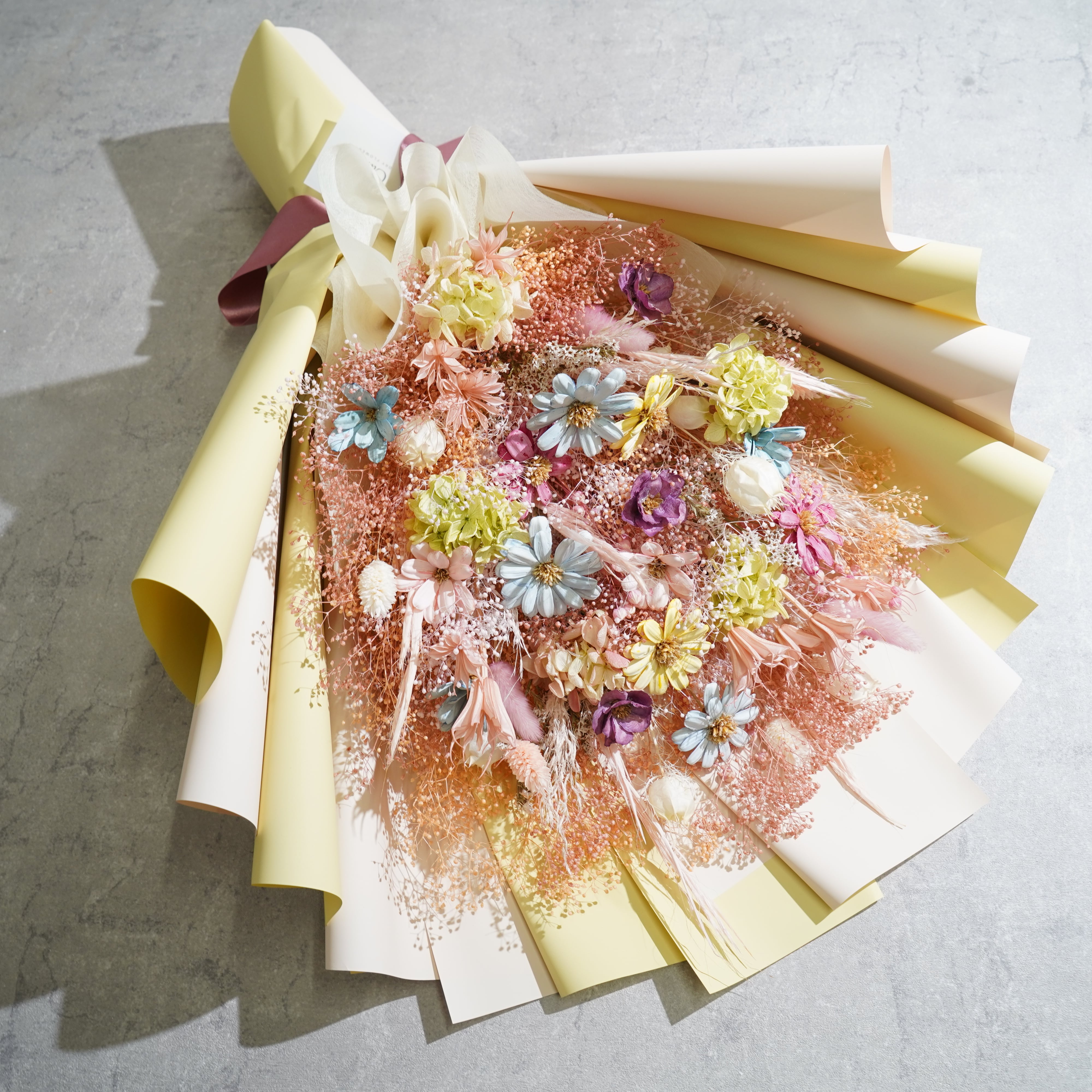 優里 ドライフラワー ロンT sizeM 新品未使用 ドライフラワーロンT - 優里 Official Goods Store