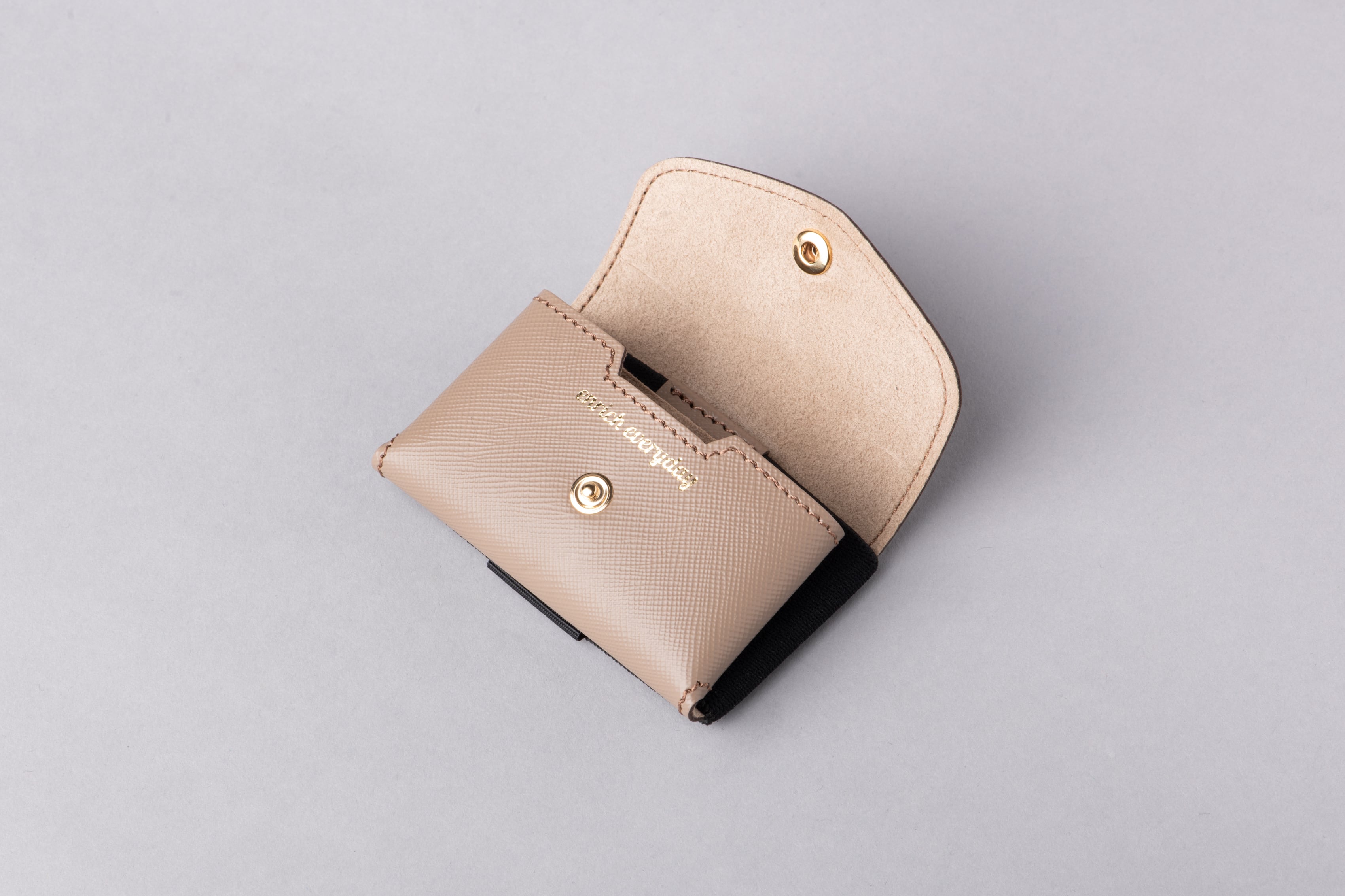 enricheveryday Everyday TINY Wallet bonding ／ GREIGE × BEIGE（グレージュ × ベージュ）