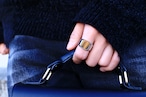 TigerEye Signet Ring 316L