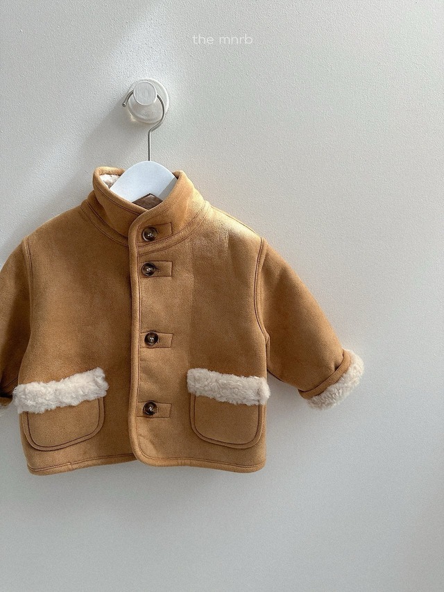 【予約/特典】mini robe / Reversible suede jacket