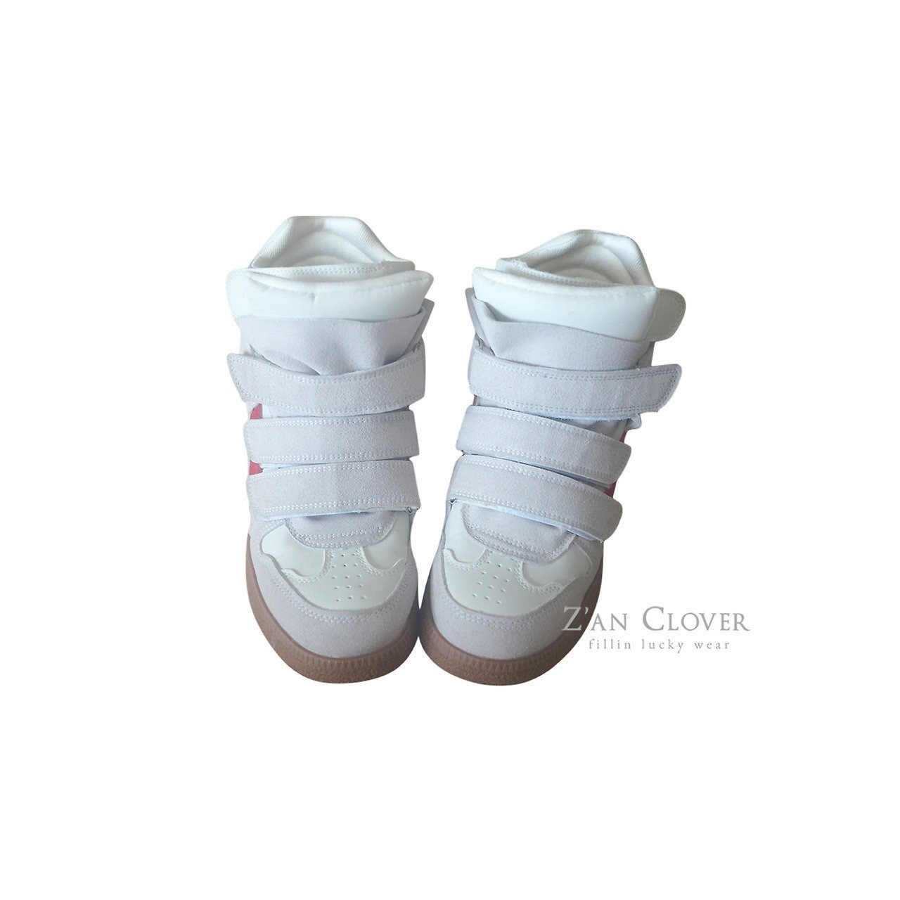ZAN CLOVER［取寄］velcro hightop sneakers 26winter