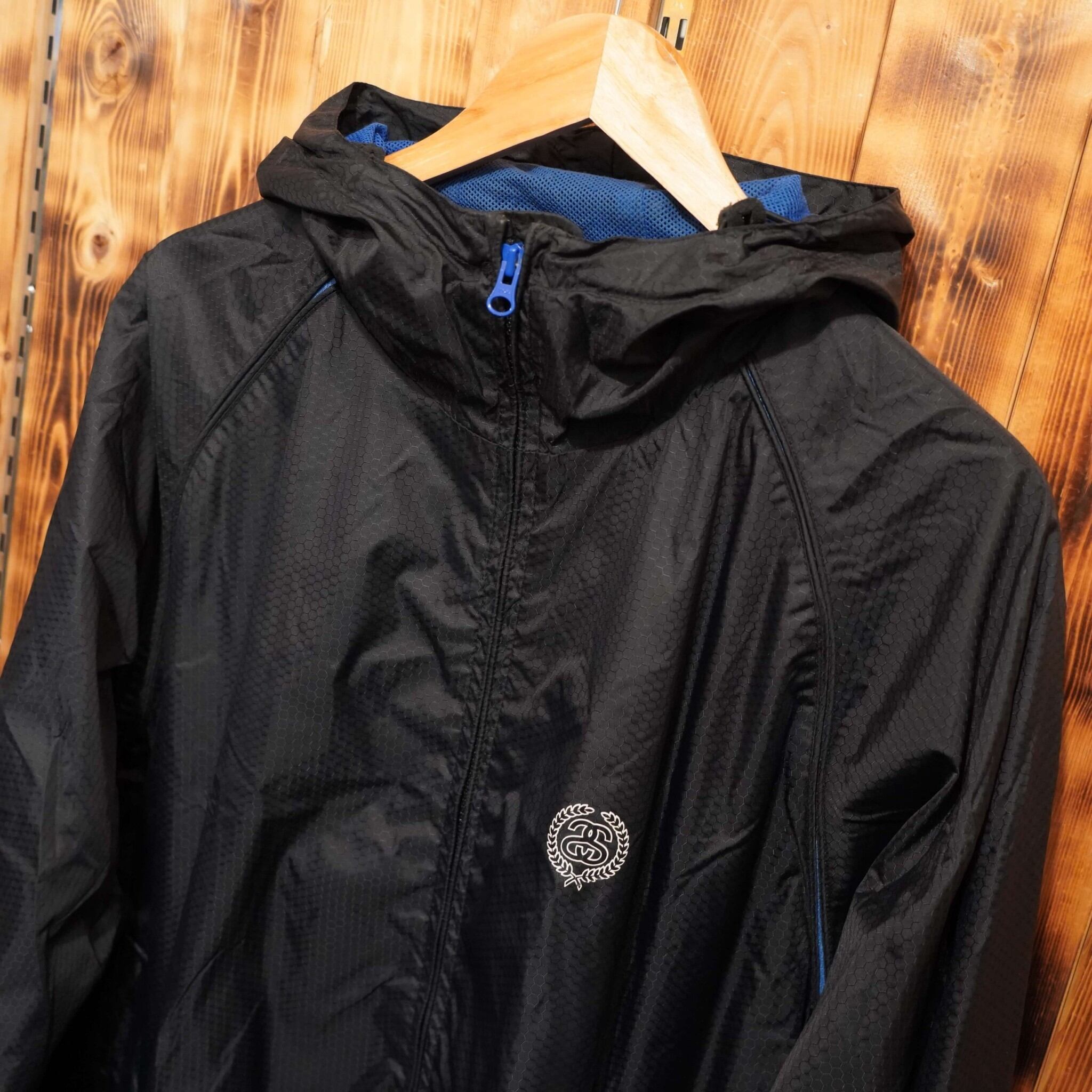stussy 黒 ナイロンパーカー L/ステューシー 00s90s | 古着屋 stussy 黒 ナイロンパーカー L/ステューシー 00s90s | 古着屋