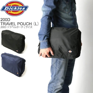 【送料無料】Dickies(ディッキーズ) 200D トラベル ポーチ Lサイズ 旅行用ポーチ メンズ レディース 182G90WD09 【最短即日発送】