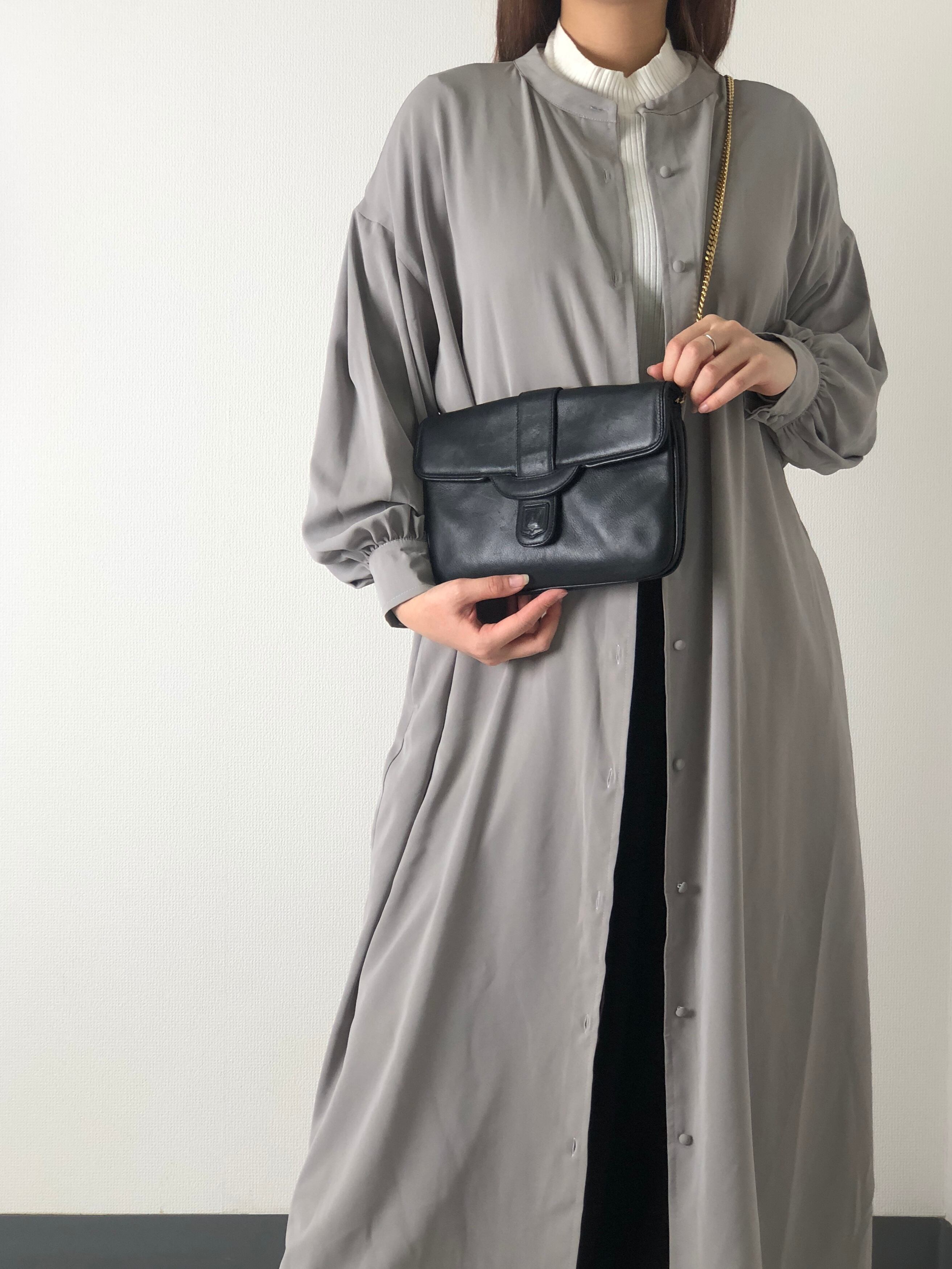 CELINE セリーヌ ブラゾン型押し ショルダーバッグ ブラック レザー