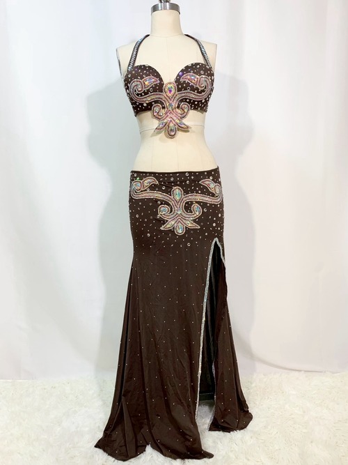 翌日発送　エジプトベリーダンス衣装　セットU-9　　　　　　　　　U-9