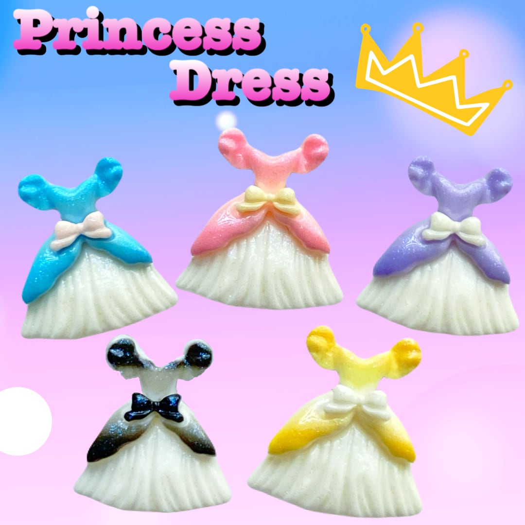 プリンセス ドレス パーツ 5個