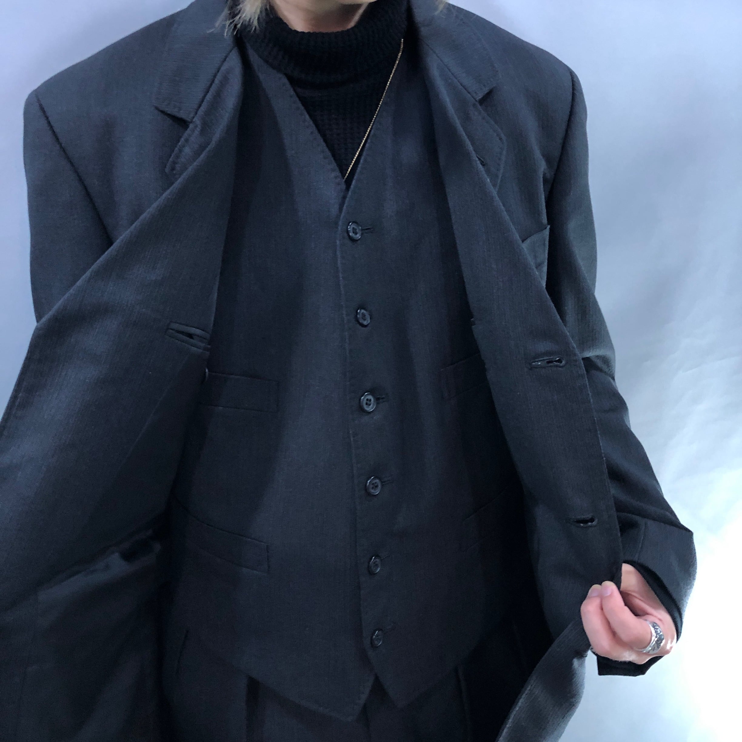 Yohji Yamamoto×AAR】3ピースセットアップ sb2204 | ブランド Yohji Yamamoto×AAR】3ピースセットアップ sb2204 | ブランド