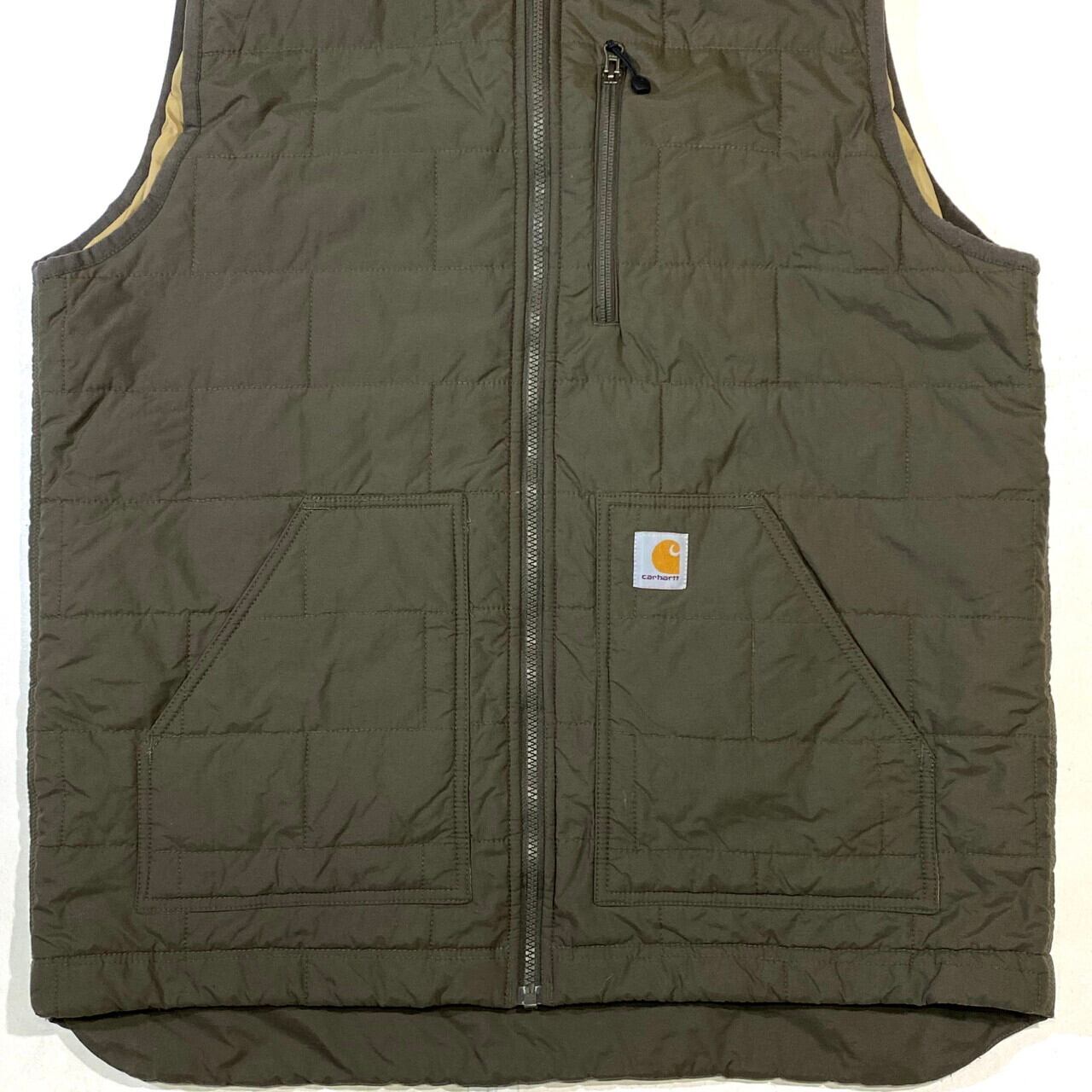 Carhartt ベスト カーキ Carhartt カーキ ベスト 【最終価格】 中古・古着通販】CarHartt