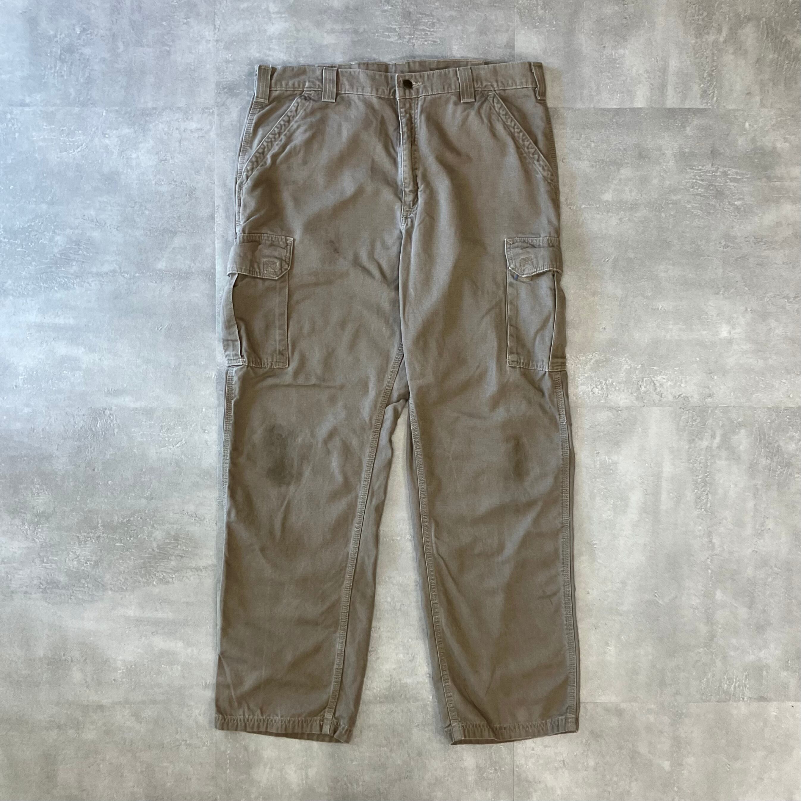 《実寸w38l31》Carhartt カーハート ワークパンツ カーゴ No.2844
