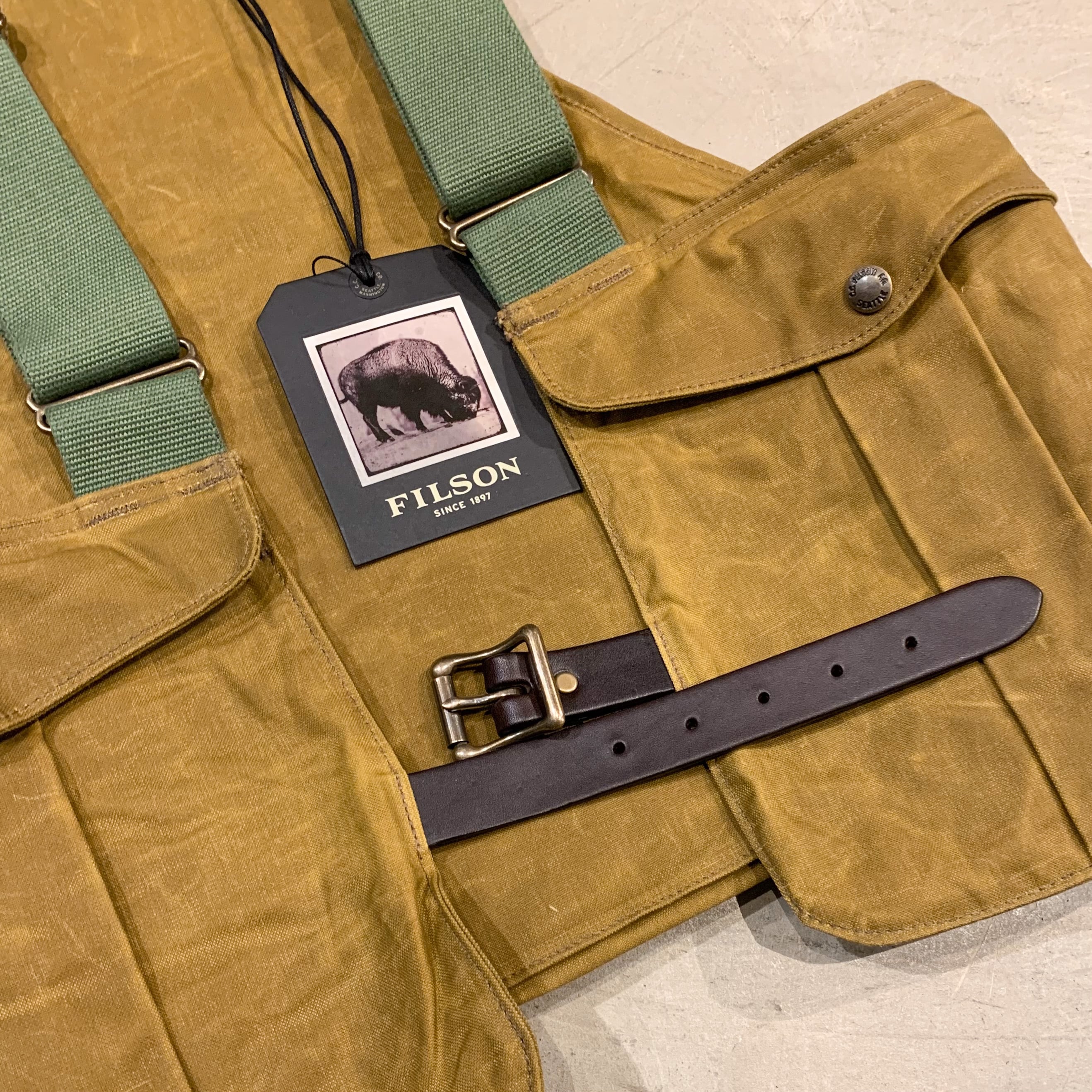 お得2023】 FILSON - FILSON game bag ゲームバック／ベストの通販 by