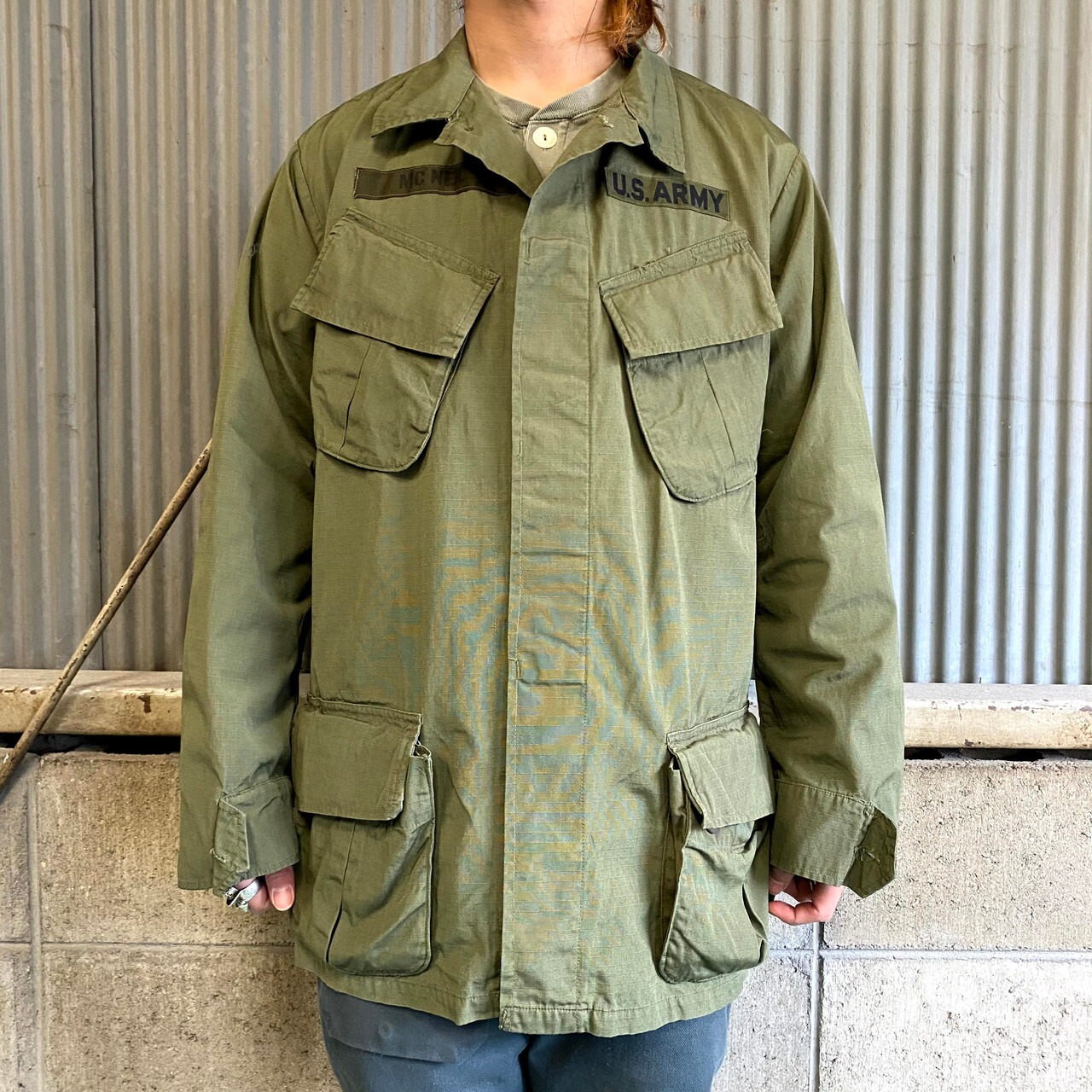 美品 69年納品 60年代 米軍実品 ジャングルファティーグジャケット 5th 