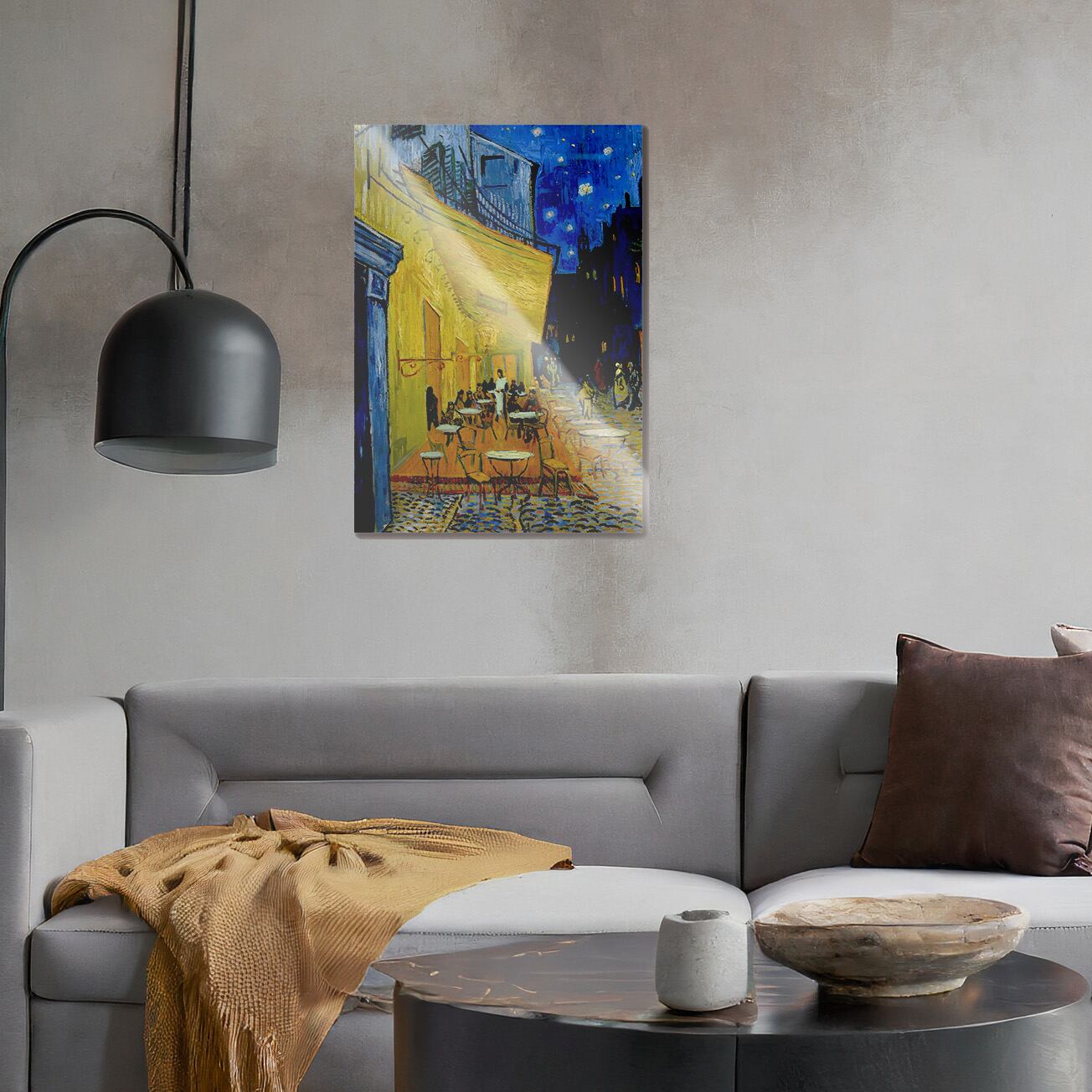 インテリア 絵画 1パネル 青空と桜風の大きな木 Sサイズ 油彩画 インテリア モダン