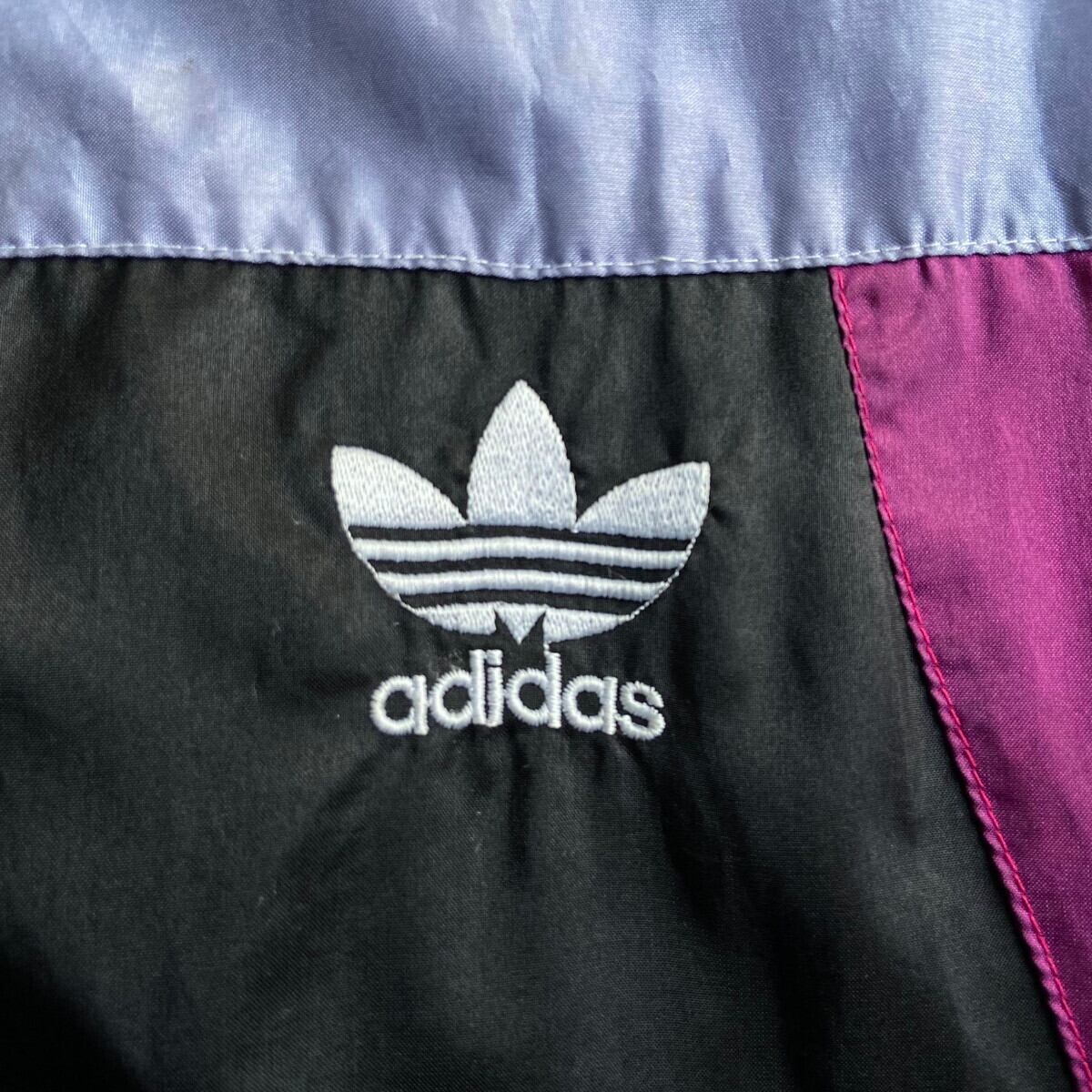 80〜90年代 adidas ロゴ刺繍 アディダス 切替 ナイロンジャケット メンズXL 古着 80S 90S 銀タグ ビンテージ ヴィンテージ マルチカラー パープル 紫【ナイロンジャケット】【2203AL15】 | cave 古着屋【公式】古着通販サイト powered by BASE 80〜90年代 adidas ロゴ刺繍 アディダス 切替 ナイロンジャケット メンズXL 古着 80S 90S 銀タグ ビンテージ ヴィンテージ マルチカラー パープル 紫【ナイロンジャケット】【2203AL15】 | cave 古着屋【公式】古着通販サイト powered by BASE