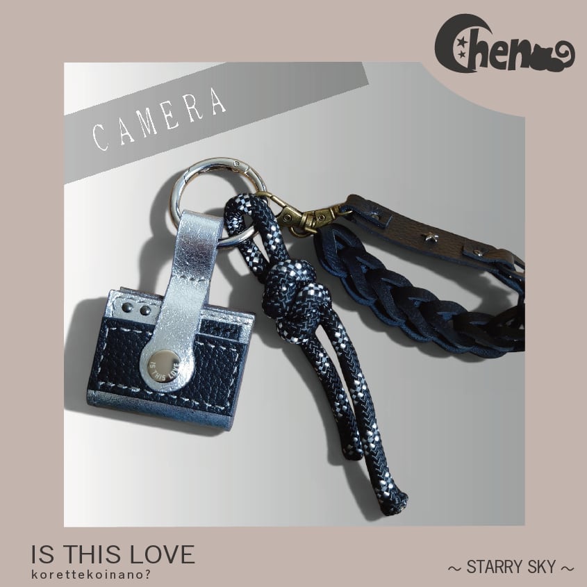 ミニマムなウォレットチャーム(CAMERA)