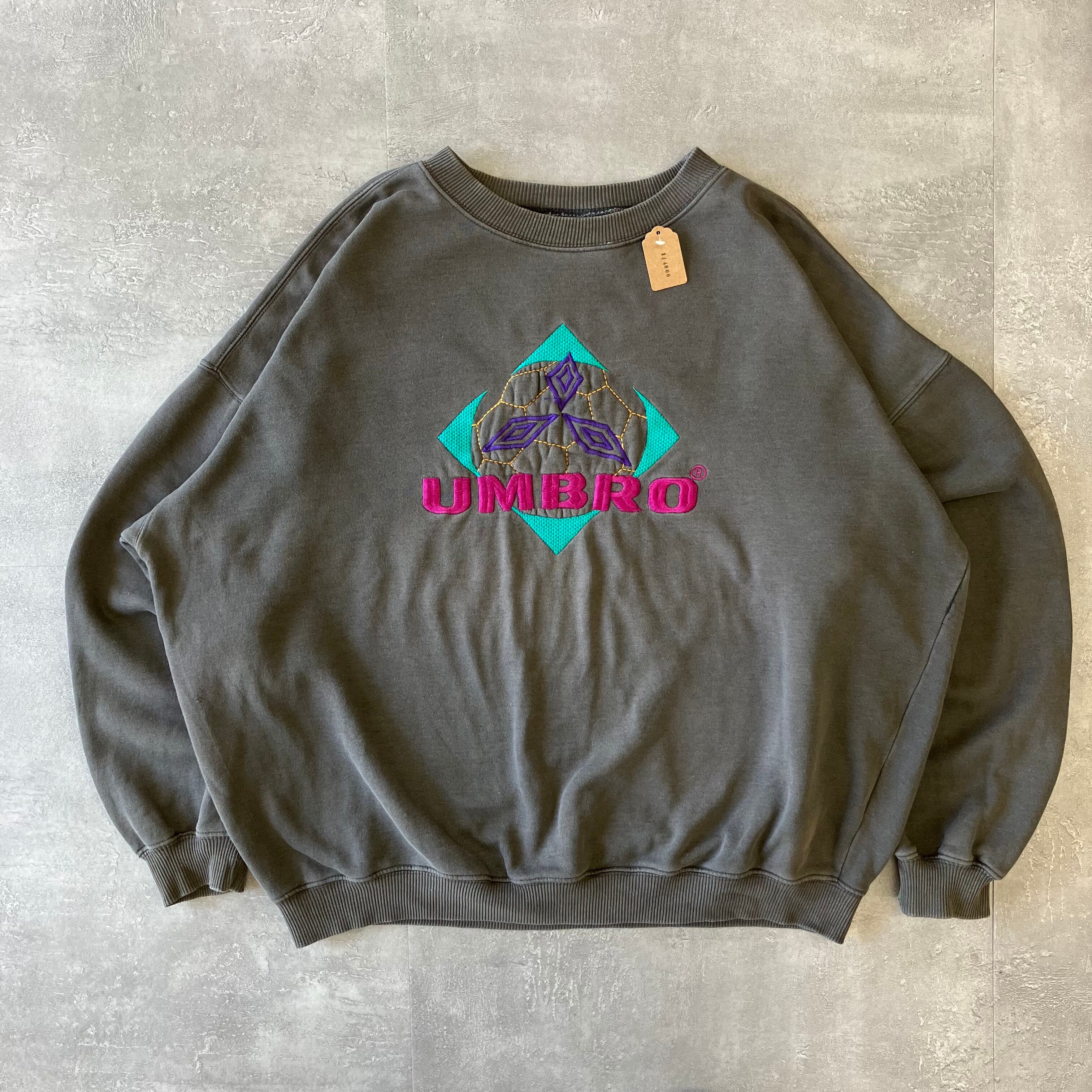 umbro 80s 刺繍 ボックスシルエット フェード No.1433