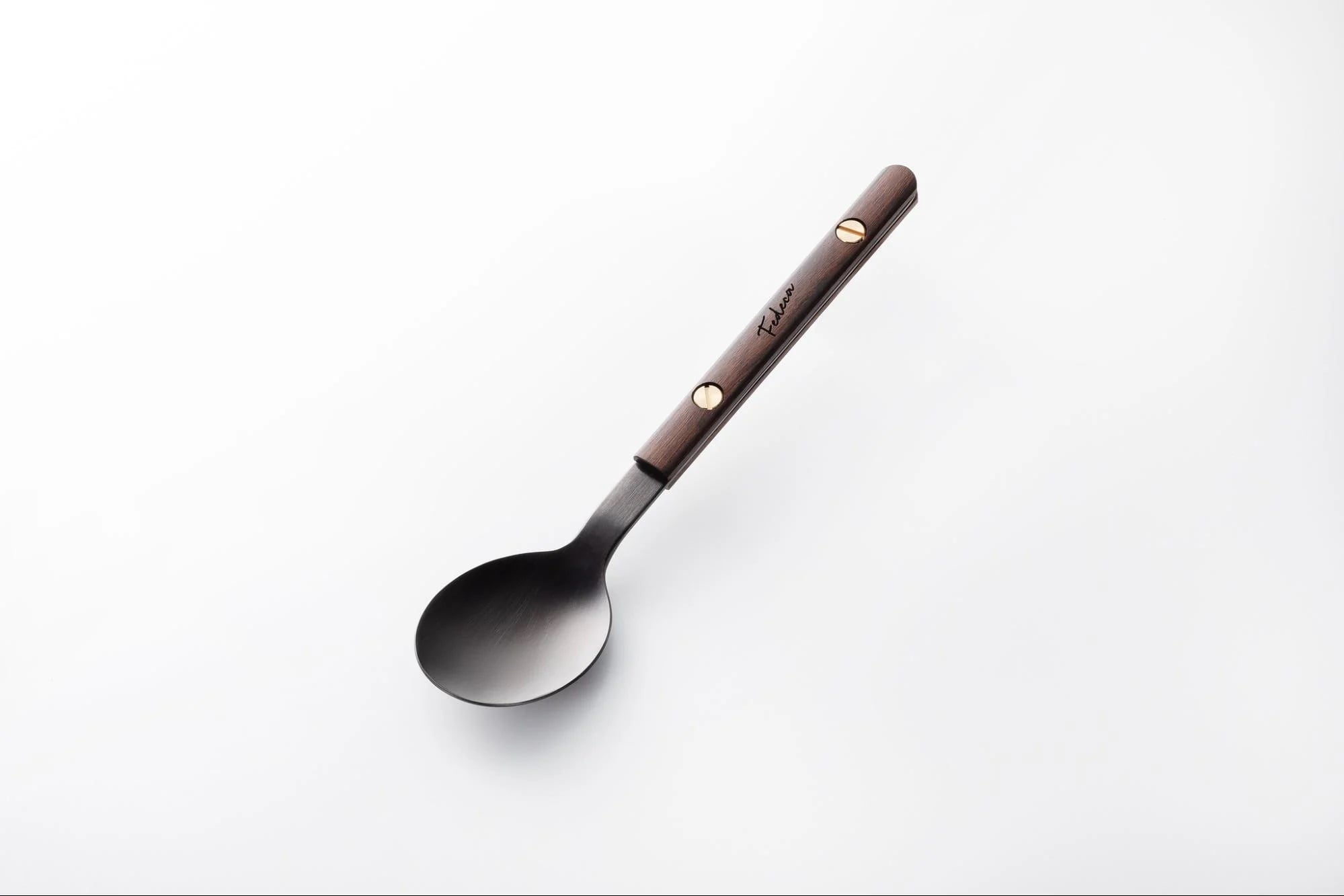 限定品 FEDECA 機内食カラトリー 3点セット 名栗 ブラウン FEDECA フェデカ 機内食カトラリ 3点セット 【名栗ブラウン、名栗